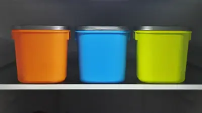 10 Silicone Baby Food Storage Containers for Freezer Prep